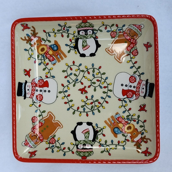 NWOT TEMP-TATIONS WINTER WHIMSY SET OF 2 DISHES - Picture 11 of 11